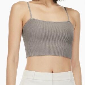 Babaton Sculpt Knit Cami Cropped Tank